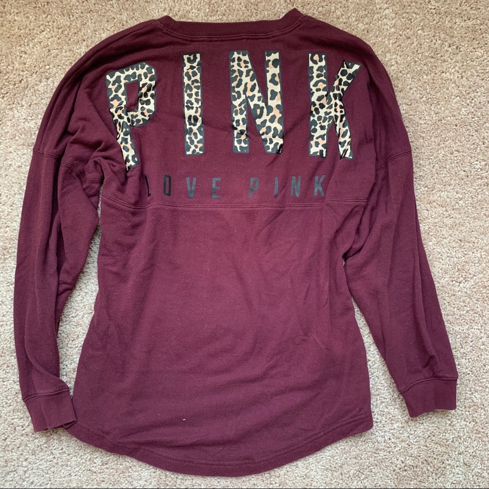 Leopard Print PINK Tunic Sweatshirt